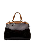 Louis Vuitton Verni Blair MM Handbag 2WAY M91619 Amaranto Purple