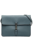 Gucci Jackie Diagonal Shoulder Bag 364435 Light Blue Leather Women's