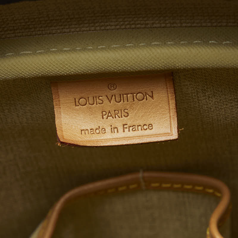 Louis Vuitton Monogram M47270 Handbag Leather Brown