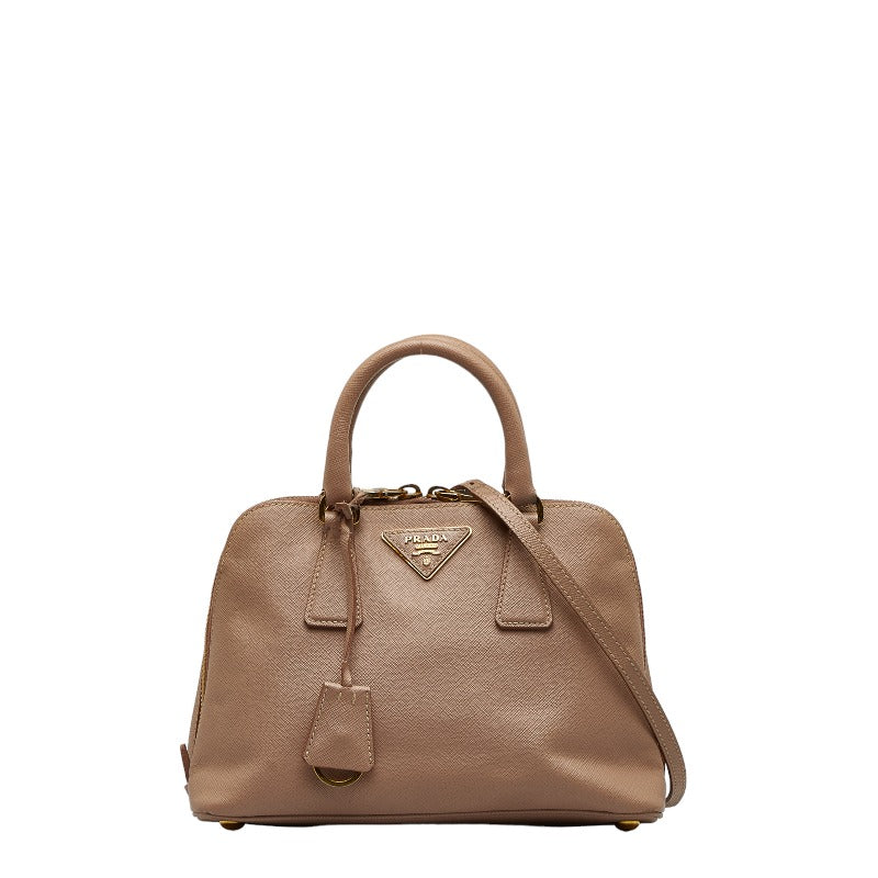 Prada Saffiano Handbag Shoulder Bag 2WAY BL0838 Light Pink