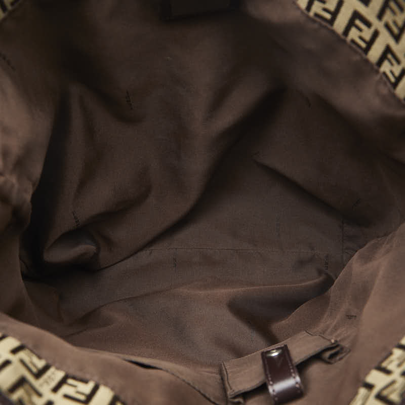Fendi Fendi Shoulder Bag Canvas/Leather Brown  Fendi
