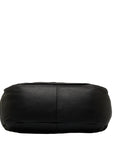 Prada Shoulder Bag Hobo Bag Black Leather