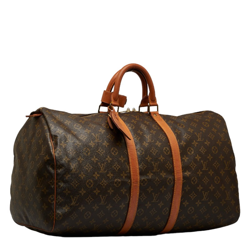 Louis Vuitton Monogram Keepall 55 Boston Bag Reistas M41424