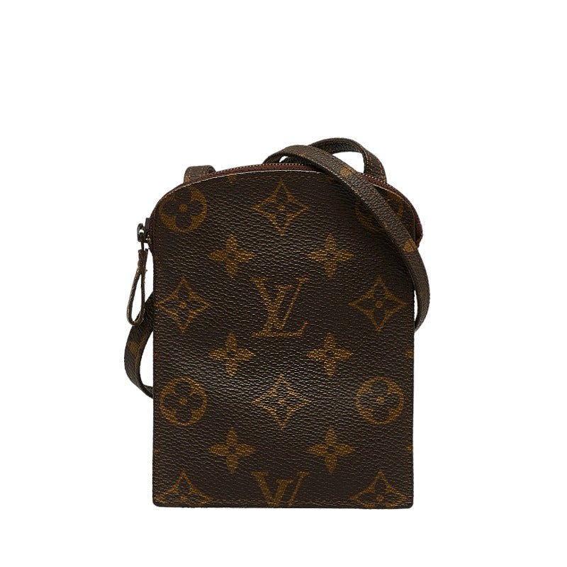 Louis Vuitton Monogram Pochette Secrete Shoulder Bag Pouch M45484