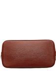 Louis Vuitton Brown Epi Alma Handbag M52143