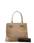 Gucci GG Monogram Canvas Tote Handbag 124260 Women's