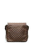 Louis Vuitton Damier Naviglio Crossbody Shoulder Bag N45255 Brown