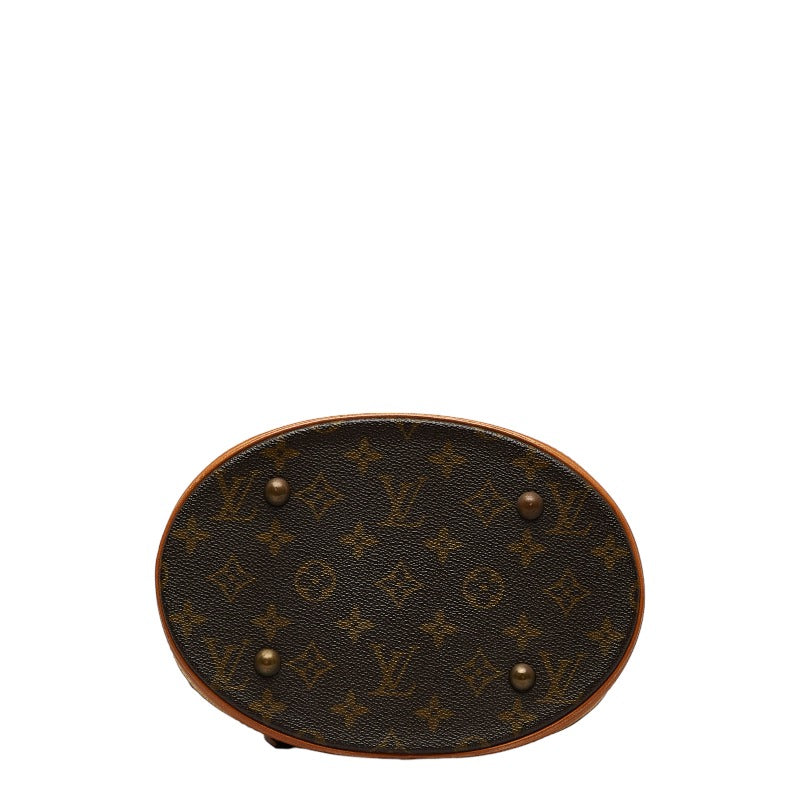 Louis Vuitton Monogram Petit Bucket PM 托特包單肩包 M42238