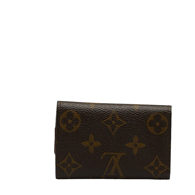 Louis Vuitton Monogram Multicle 6 Key Case 6  M62630 Brown PVC Leather  Louis Vuitton