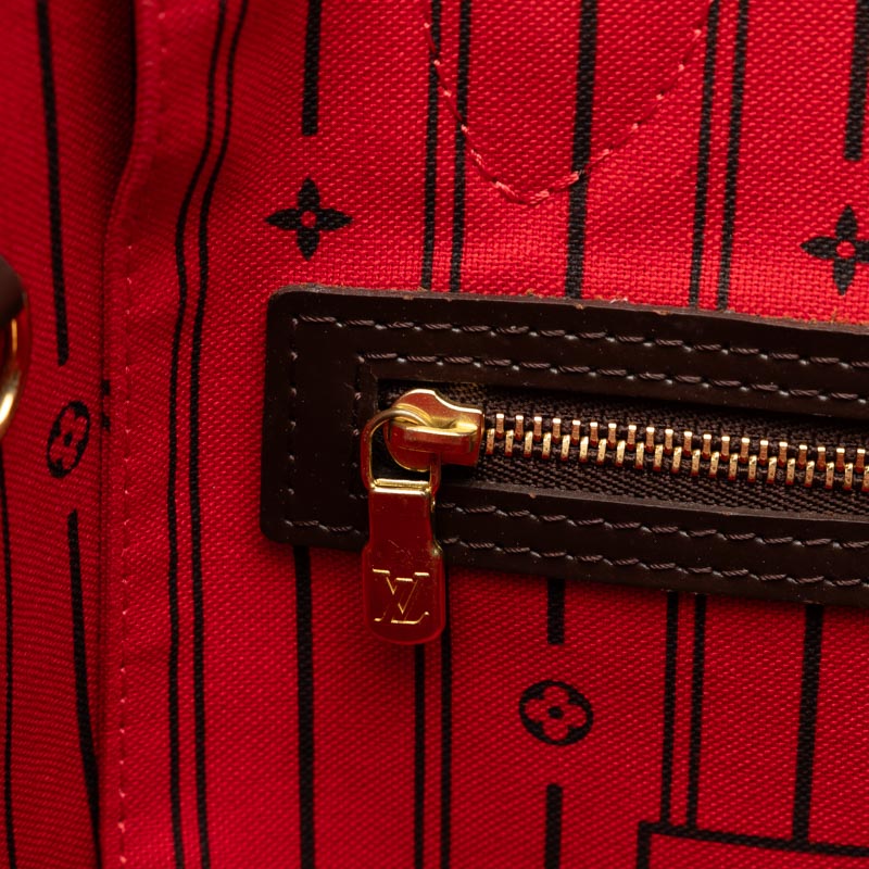 Louis Vuitton Damier Neverfull MM Shoulder Bag Tote Bag N51105