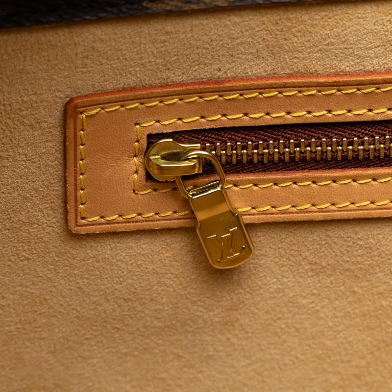 Louis Vuitton Monogram Luco 托特包單肩包 M51155 棕色