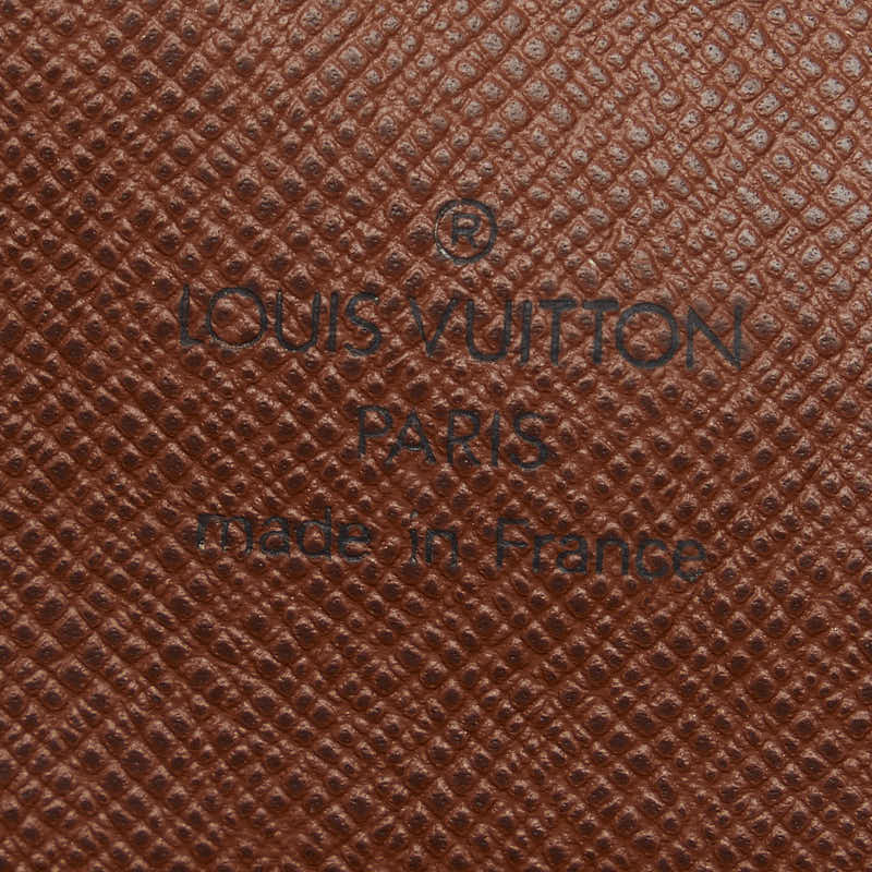 Louis Vuitton Monogram M51257 Shoulder Bag Leather Brown