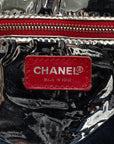 Chanel No.5 Chain Tote Bag Marine Toile Multicolore Cuir Femme
