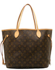 Louis Vuitton Monogram Neverfull MM Shoulder Bag Tote Bag M40995