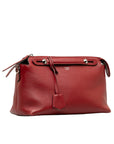 Fendi By the Way Handbag Shoulder Bag 2WAY 8BL124 Red Leather Women's