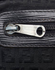Fendi Black Zucchino Shoulder Bag