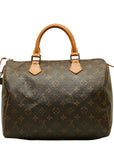 Louis Vuitton Monogram Speedy 30 Handbag M41526 Brown