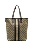 Gucci GG Supreme handtas draagtas 189896 bruin