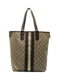 Gucci GG Supreme handtas draagtas 189896 bruin
