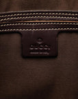 Gucci GG Supreme Handbag Tote Bag 189896 Brown