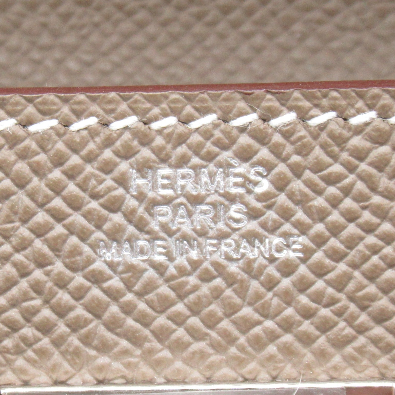 Hermes Hermes Kelly Classic Tougho Etoupe Shoulder Bag Shoulder Bag Leather Vopson  Grey 080253CK
