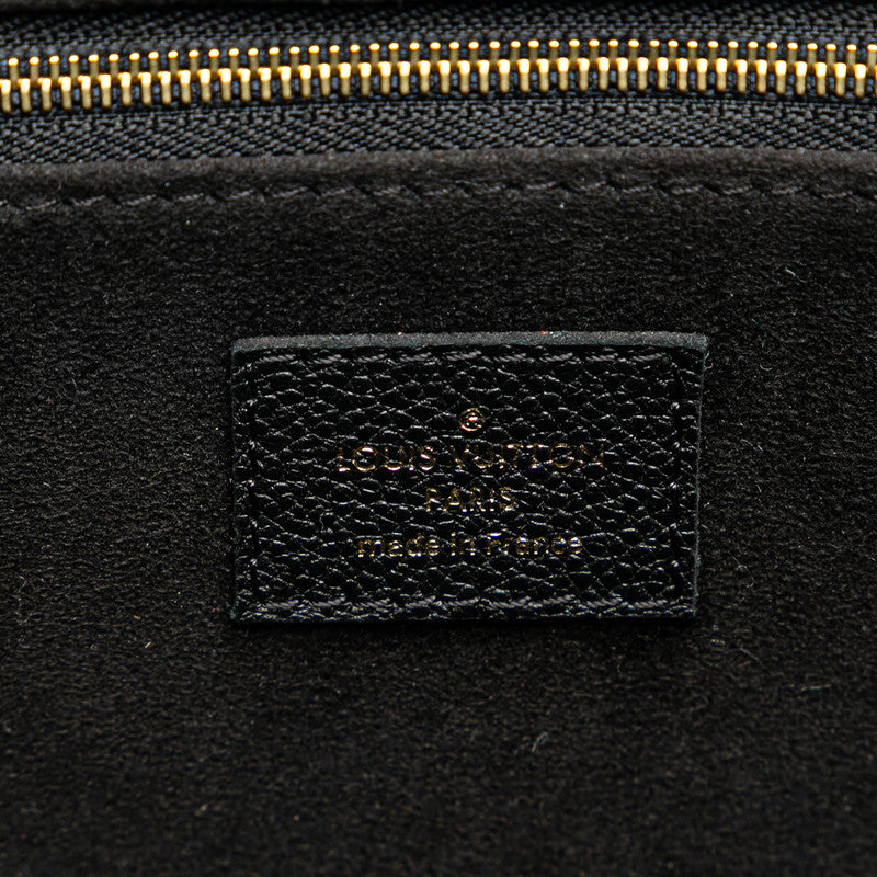 Louis Vuitton Monogram Amplant Sangerman PM Chain Shoulder Bag M48931 Noir Black  Leather  Louis Vuitton
