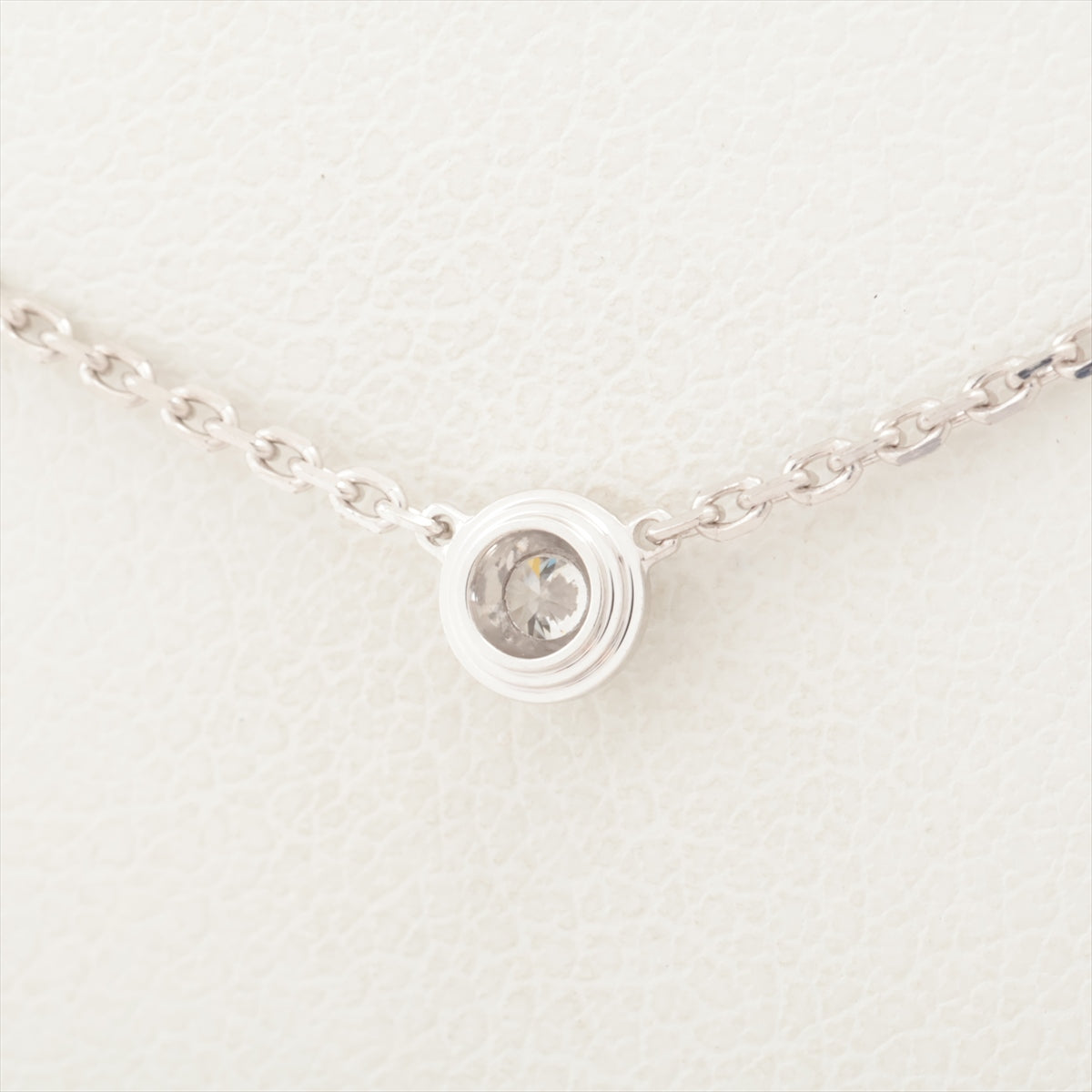 Cartier XS Diamond Necklace 750 (WG) 2.4g