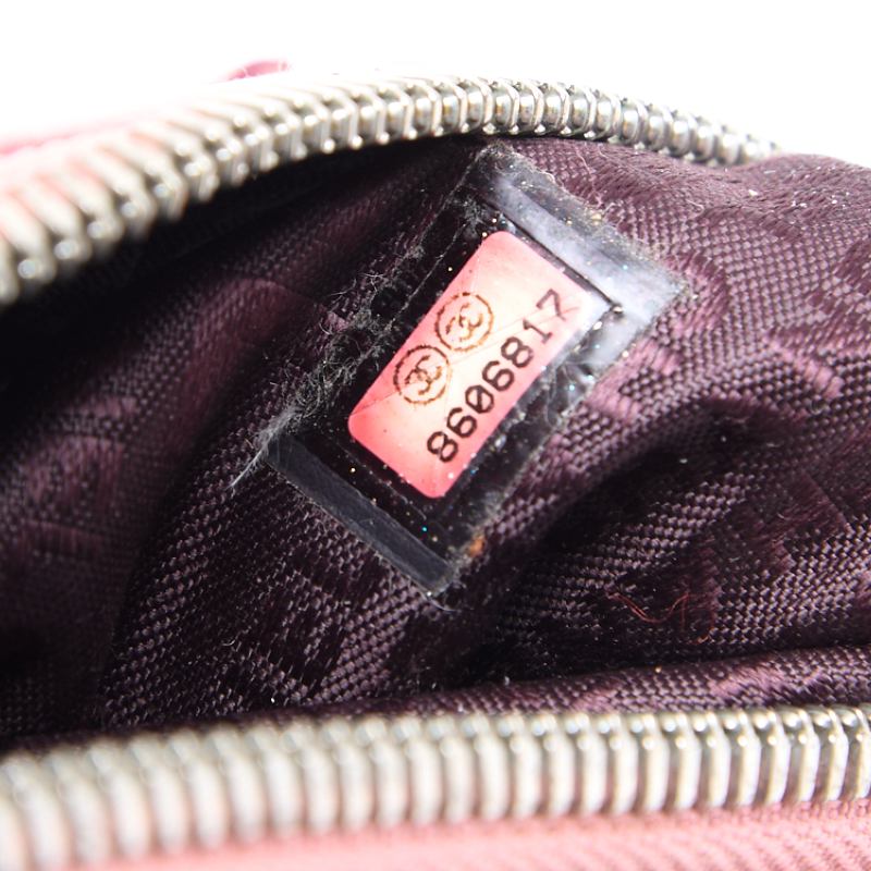 CHANEL CHANEL CABIAS SKIN LOGO MARK HANDBACK WITH FRINGE Pink (Silver G ) Shoulder Bag Mini shoulder bag  bag Ladies bag Hybrid 【 Delivery】 Ladies online