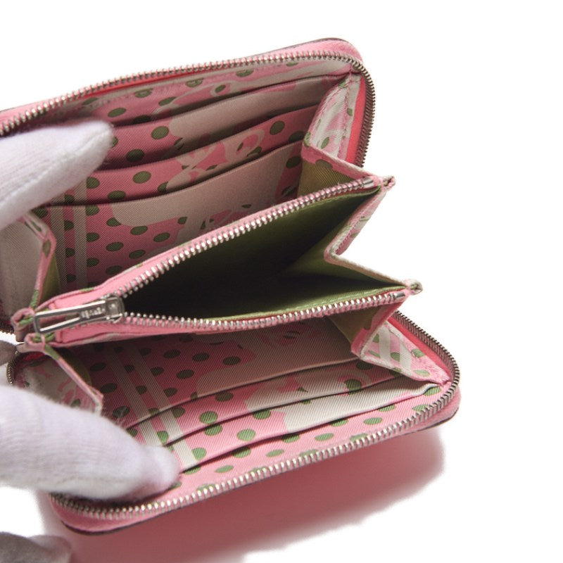 HERMES AZAP SILKIN Compact wallet Epsom Rose confetti Rose confetti  wallet Lady&#39;s head wallet  Ship