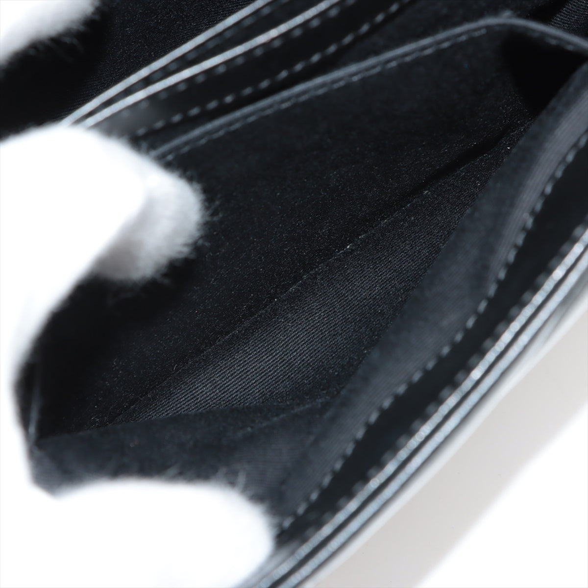 Saint Laurent  Rule Leather Shoulder Bag Black 467072 RUB