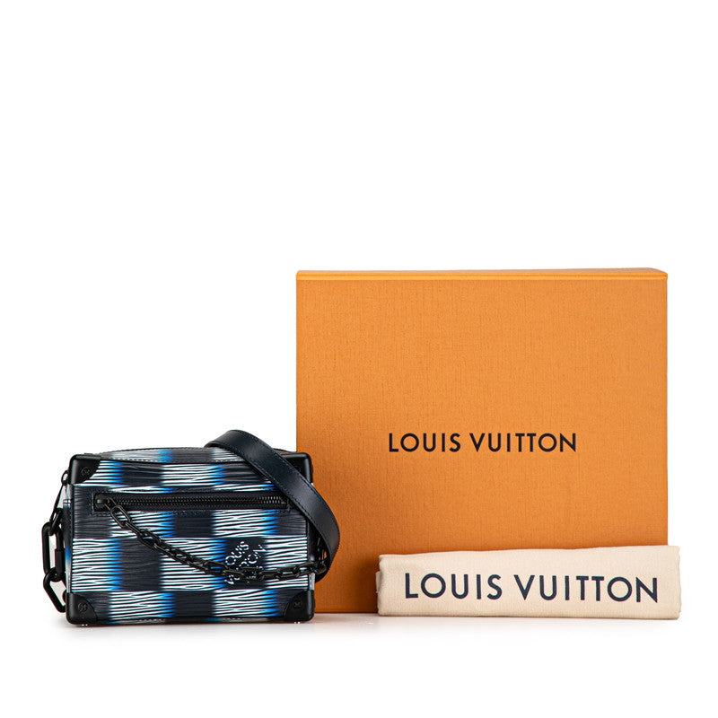 Louis Vuitton Damier Rush Epi Mini St Tank Chain Shoulder Bag M23728 Black White Leather  Louis Vuitton