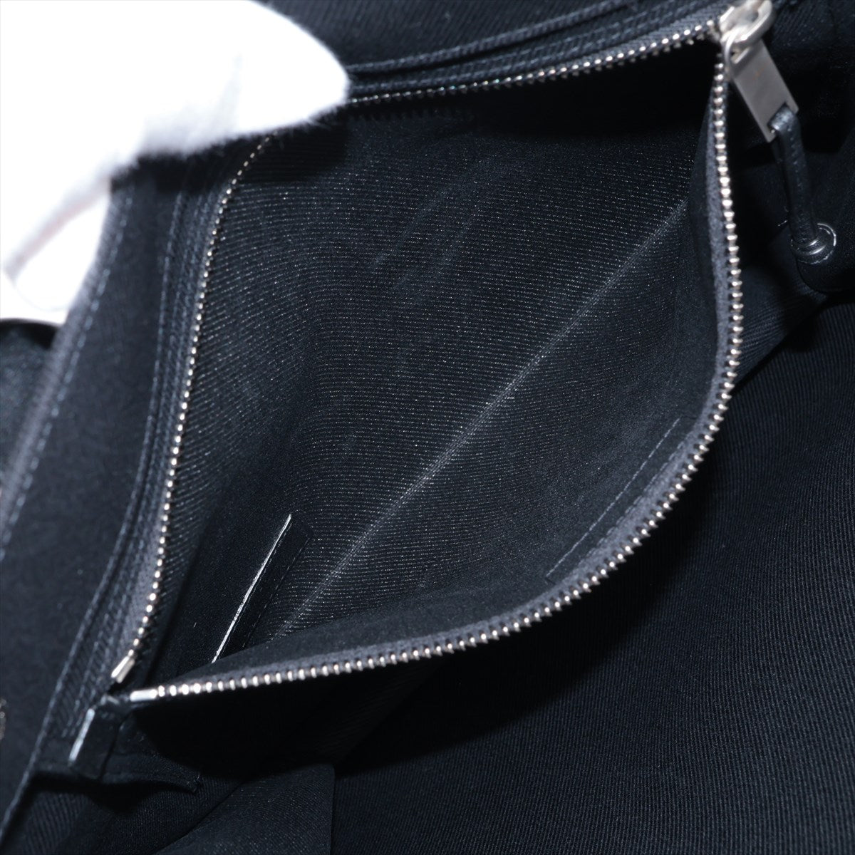 Saint Laurent  Livgorch canvas x leather Tote bag black 632539