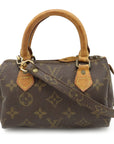 Louis Vuitton Monogram Mini Speedy Handbag M41534