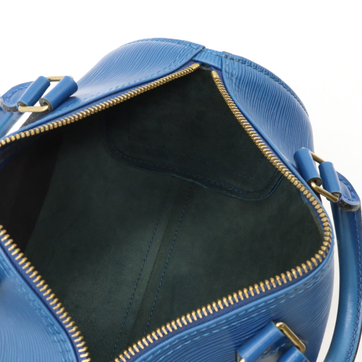 Louis Vuitton 藍色 Epi Speedy 25 手提包 M43015