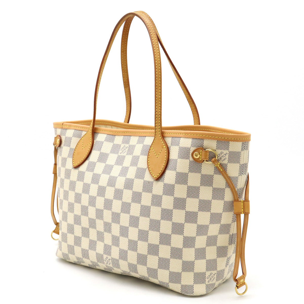 Louis Vuitton Small Damier Ebene Nevefull PM Tote with Pouch