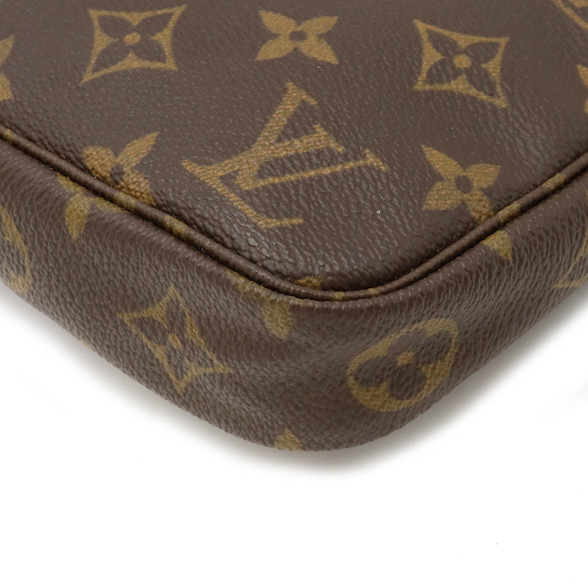 Auth Louis Vuitton Monogram Pochette Accessoir M51980 Women's Shoulder Bag