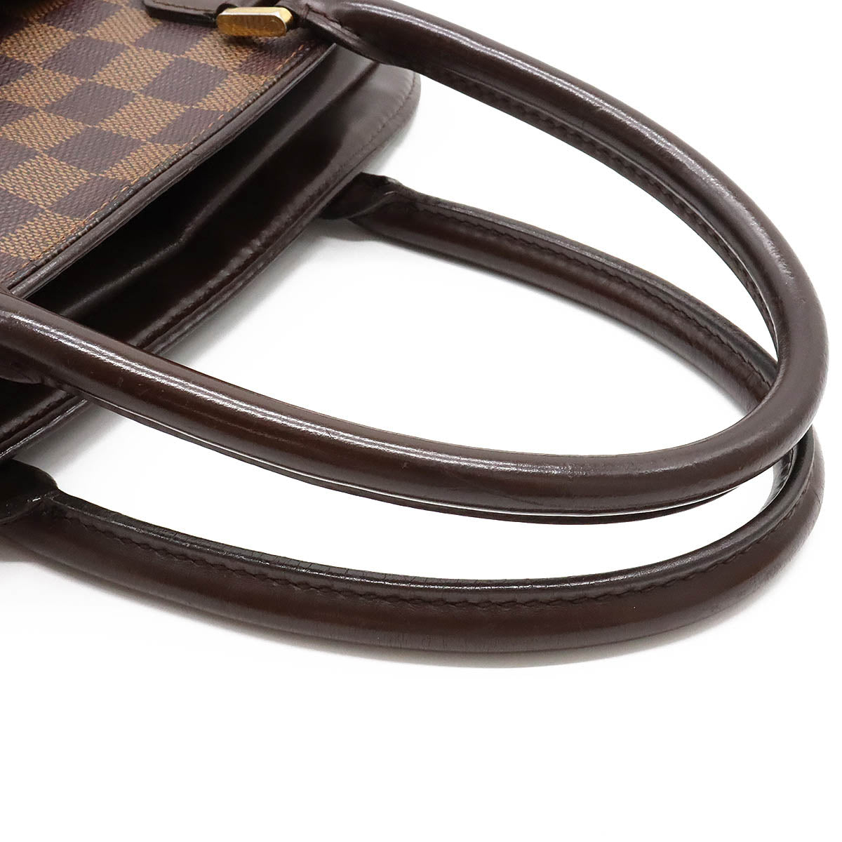 Louis Vuitton Brera Brown Canvas Handbag (Pre-Owned)