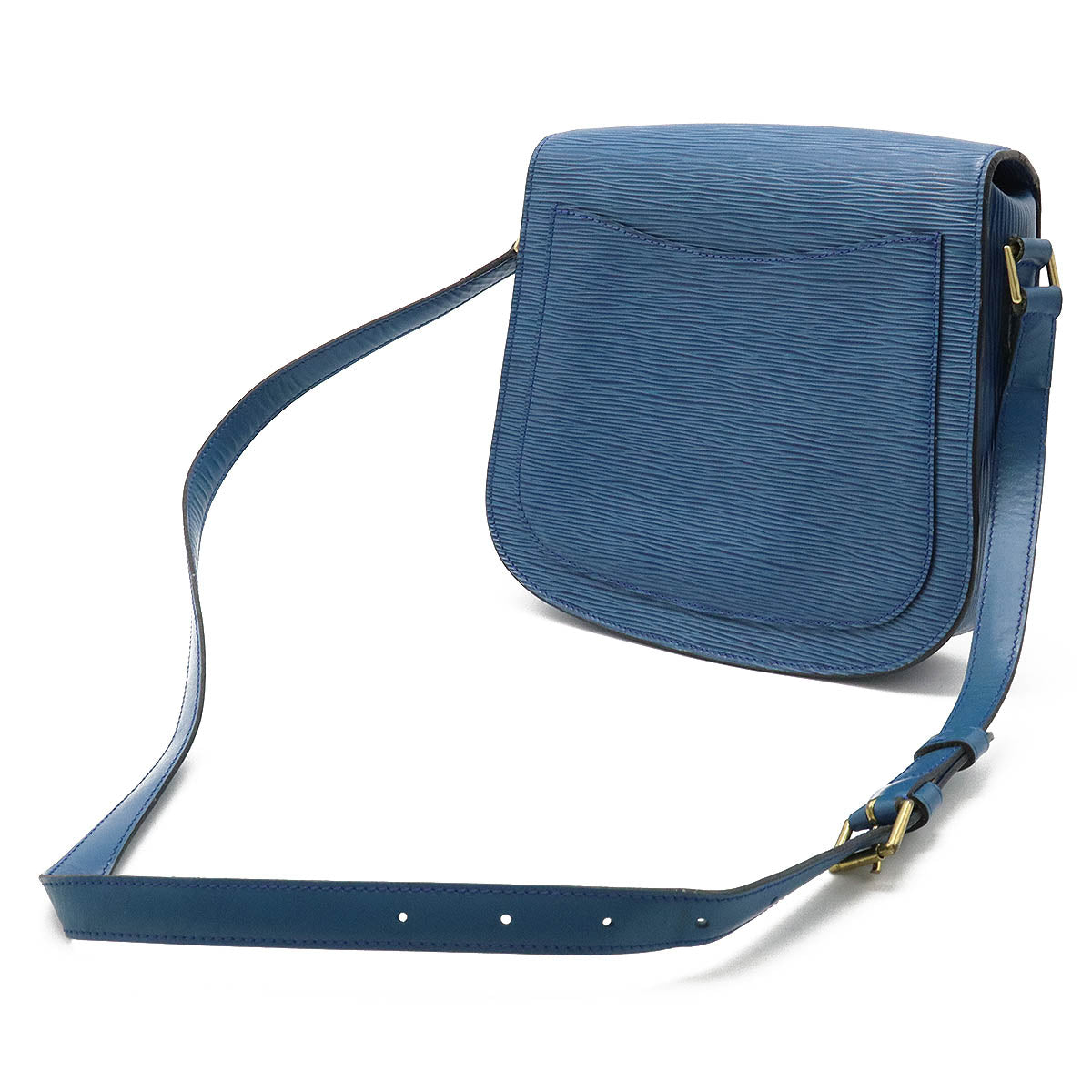 Louis Vuitton Epi Saint Cloud Crossbody Bag Toledo Blue M52195