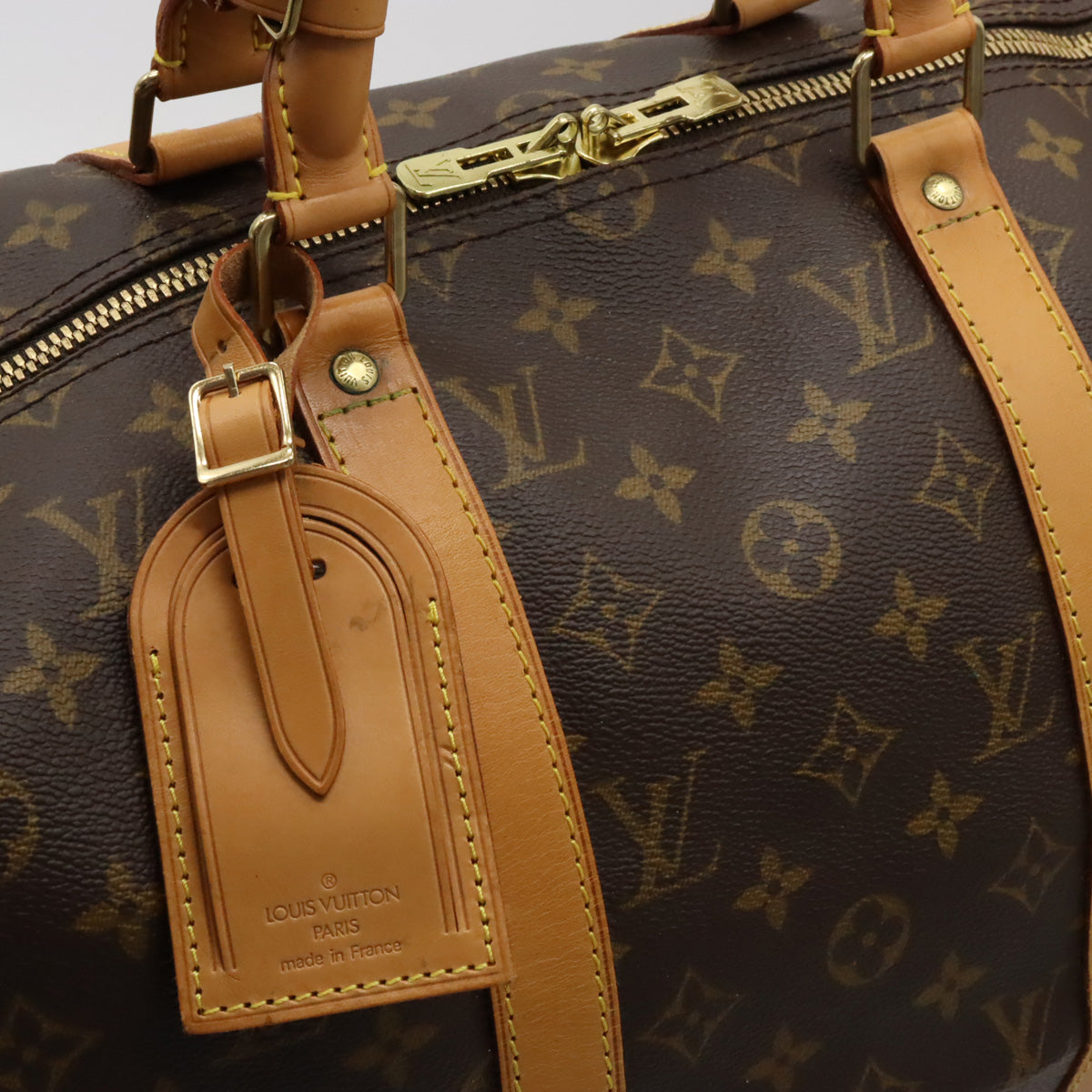 Louis Vuitton Monogram Keepall Bandouliere 50 Travel Bag M41416 – Timeless  Vintage Company