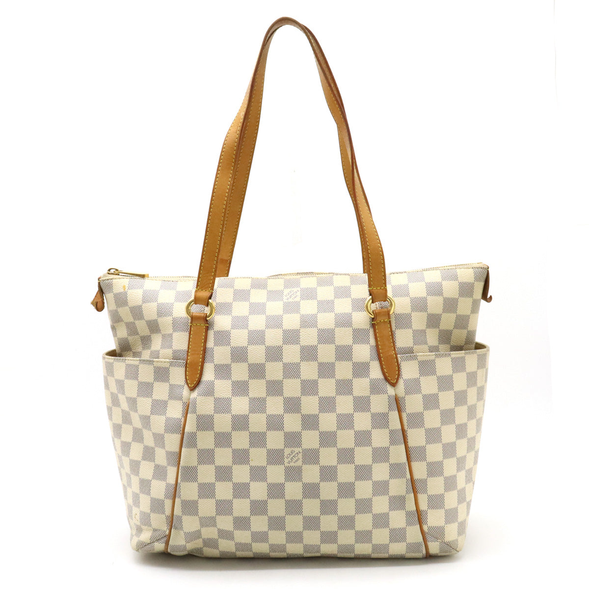 Louis Vuitton Totally MM Damier Azur Shoulder Bag Women