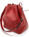 Louis Vuitton Epi Noe Shoulder Bag Castilian red M44107