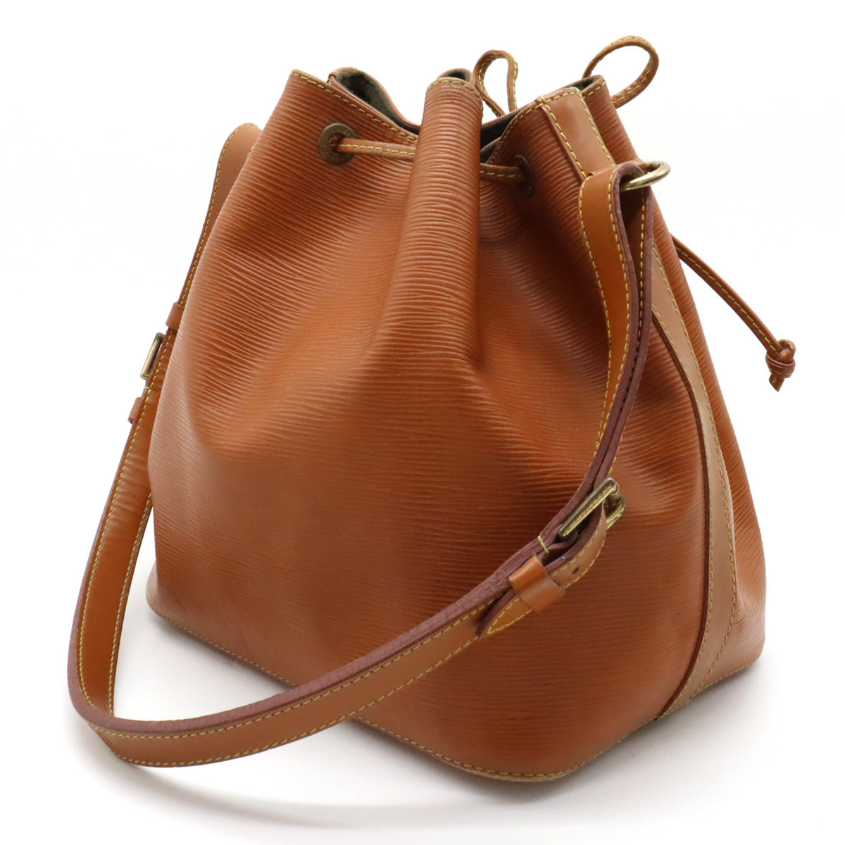 Louis Vuitton Epi Noe Shoulder Bag Brown M44108