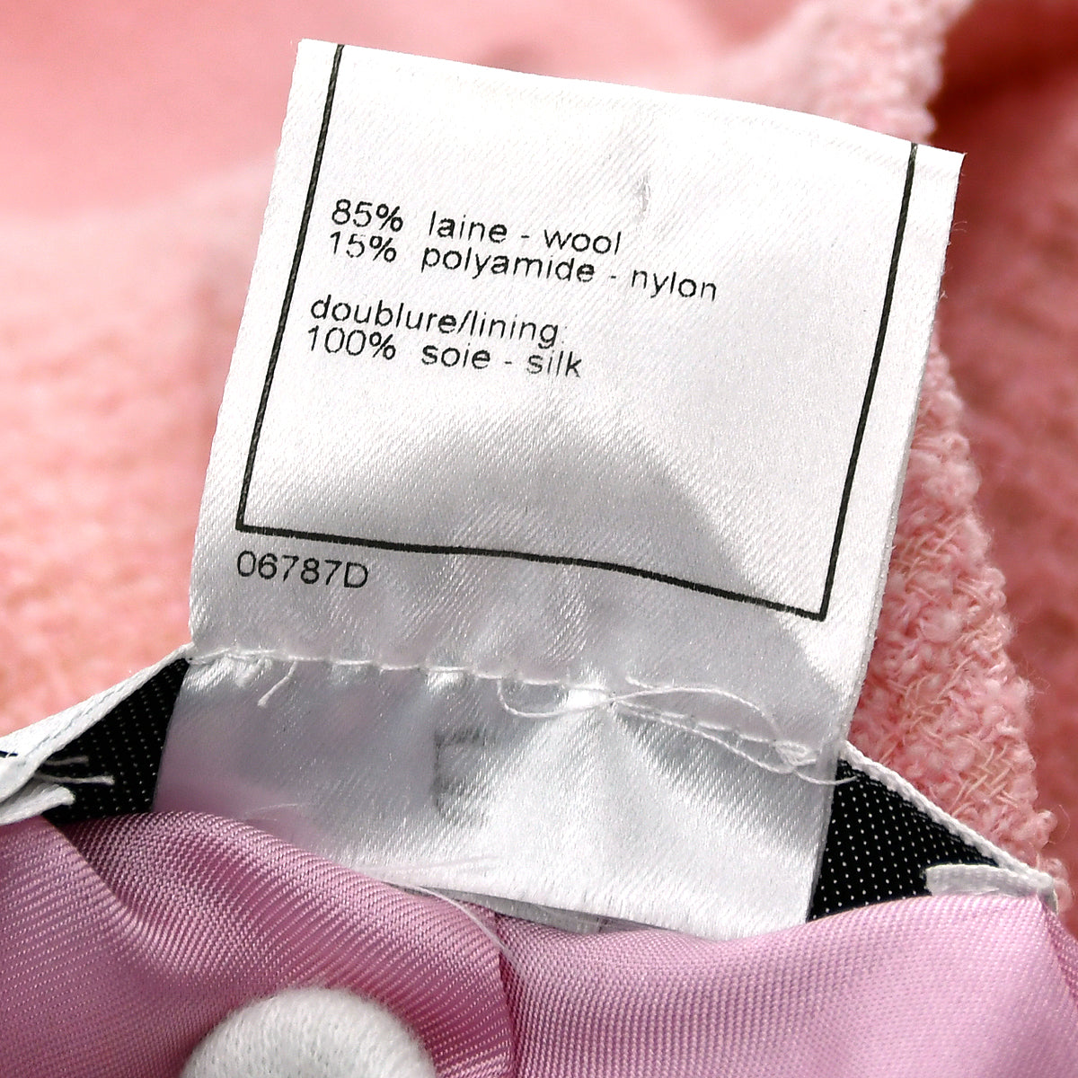 Chanel Double Breasted Jacket Pink 98P 