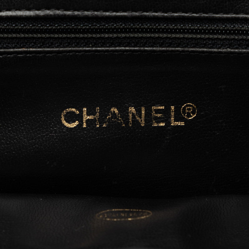 Chanel Vintage Decacoco Coco Rucksack Backpack Black Caviar S  CHANEL
