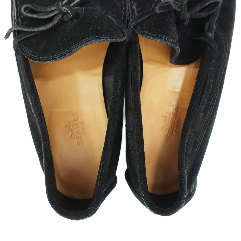Hermes Black Shoes Size 41.5 26.5 cm  Shoes Mens Shoes Size 41.5 26.5 cm Men's Shoes
