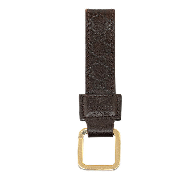 Gucci Gucci Key Her Keying 199919 Brown Gold Leather Men Gucci Gucci