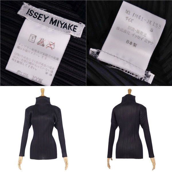 ISSEY MIYAKE   Long Sleeve Long    S Black