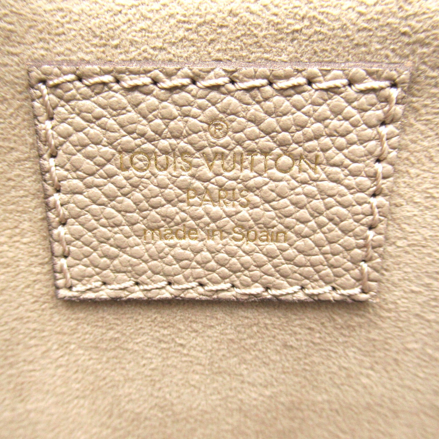 Louis Vuitton Louis Vuitton PM 2w Shoulder Bag Leather Monogram Emplant  Grey M58914