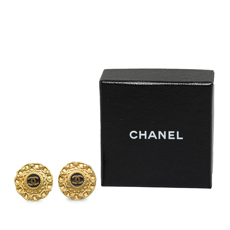 Chanel Vintage Coco Chain Earrings G   Chanel