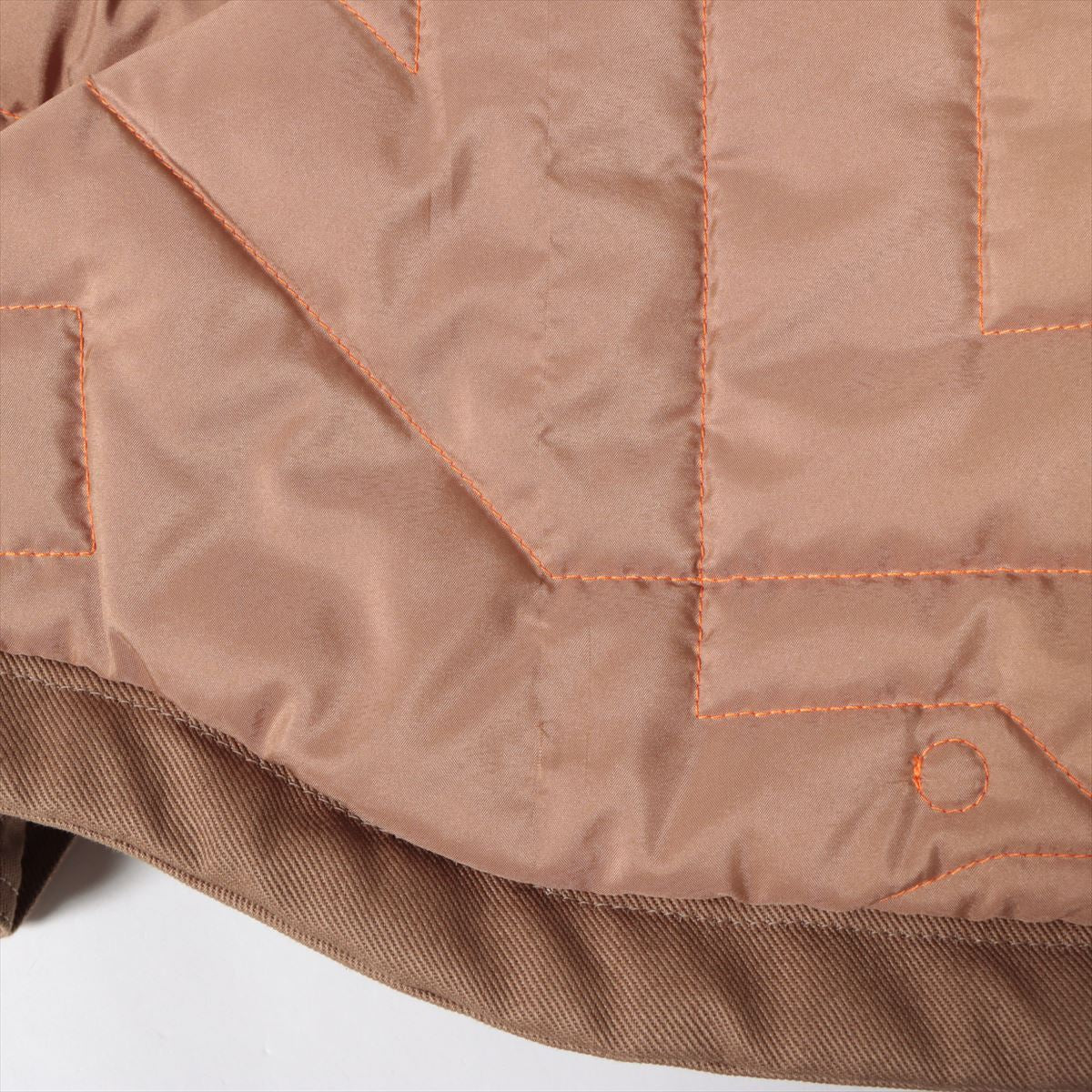 Louis Vuitton 23SS Cotton Cotton Jacket 50 Mens Brown X Orange RM231M